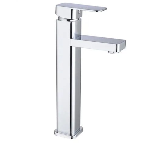 Tall Bathroom Tap - Extra Tall Tap with 285mm Spout Height for ...