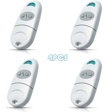 4pcs TOP432NA Remote Contol, Gate Remote Control Key Fob Transmitter for Garage Cam Motorization Garage Door Universal Remote Control Gate