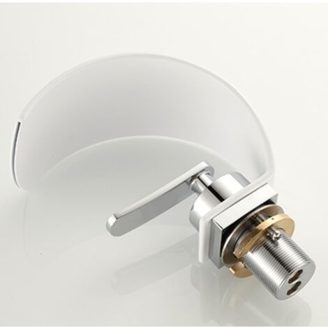 Luxurious Copper Basin Faucet, Hot and Cold Dual Control, Waterfall Flow, Easy Installation - Full Accessories Included