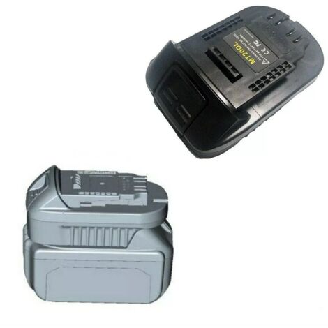 Makita 18V Battery Adapter, Replacement for Makita BL1830 BL1860 BL1815 DCB200, for Dewalt 20V Max Lithium Cordless Power Tool