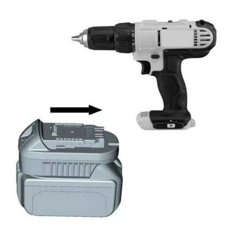Makita 18V Battery Adapter, Replacement for Makita BL1830 BL1860 BL1815 DCB200, for Dewalt 20V Max Lithium Cordless Power Tool