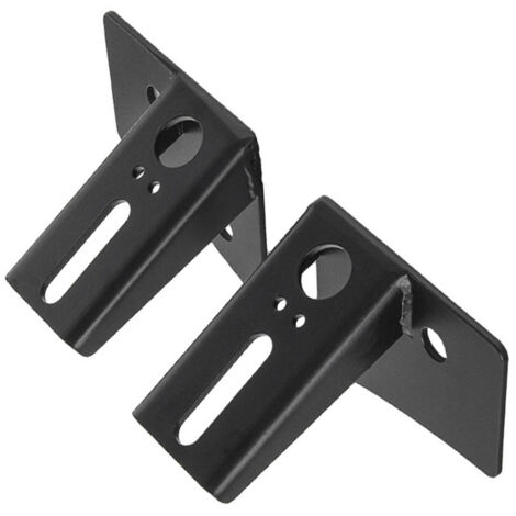 Rough Country Lower Windshield Light Mounts for 07-18 Jeep Wrangler JK