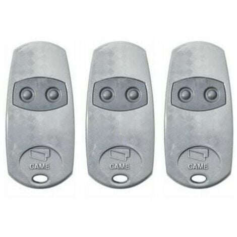 Original Came TOP432EE remote control 3 pieces. Fixed code frequency 433.92 MHz, TOP432EE