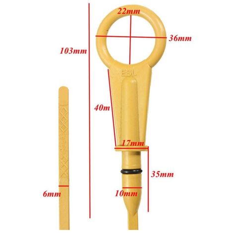 522mm Engine Oil Dipstick Fits Renault 1.5 DCI 7701060940