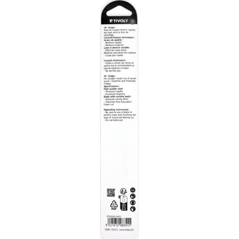 Tivoly XT512220005 - Hoja CrV Hard 32 X 68 Mm