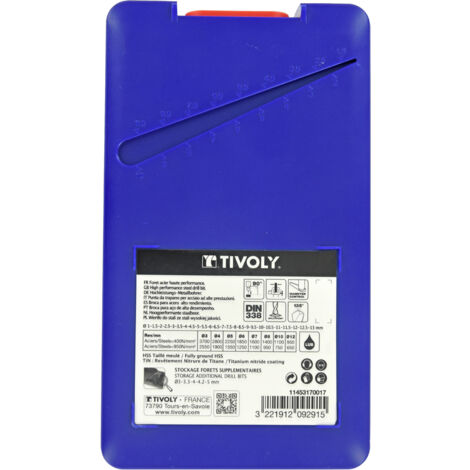 Juego De 25 Brocas Para Metal HSS-G De MAKITA - D-67555 | Leroy Merlin