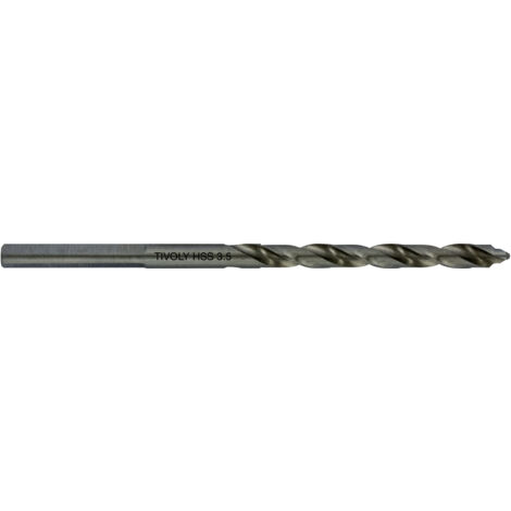 Tivoly • 5 brocas para metal TSP Ø: 3,5 / L: 70 / HSS corte rectificado -DIN338 -h8 -Afilador Smart Point (caja conectable) (1/2)