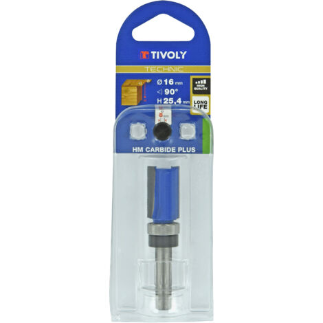 Tivoly Frässtifte Ø14mm - Diamantgeschliffen Für Oberfräsen