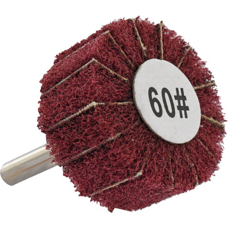 Tivoly • Gemischte Lamellenscheibe • Ø4020mm • Korund Körnung: 60 • Zum Schleifen von Metallen • Zum Schleifen von Holz (1/2)