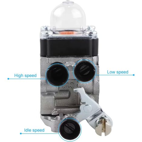 Kit Carburatore Per STIHL FS38, FS45, FS46, FS55, KM55, HL45 - Compatibile C1Q-S97, Con Filtri E Candela