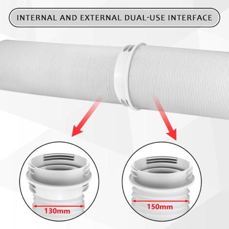 Adaptateur Pour Tuyau D’Échappement De Climatiseur Mobile - 15 Cm - Type 1, 2 Ou 3 - 9