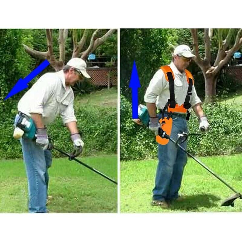 Tracolla Regolabile In Nylon Per Tosaerba E Attrezzi Giardino - 8