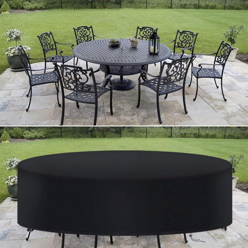 Copertura Impermeabile Per Braciere DAZZLEEX 80x36 Cm - Tessuto Oxford Con PVC, Anti UV, Antipolvere