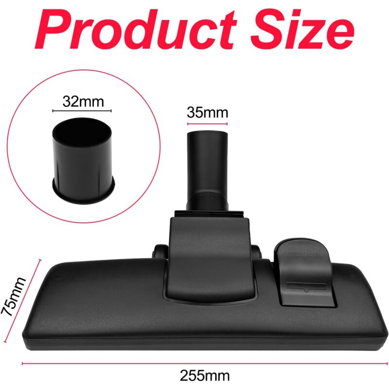 Ugello Aspirapolvere Universale Flipflop - Flessibile Per Pulire Sotto I Mobili