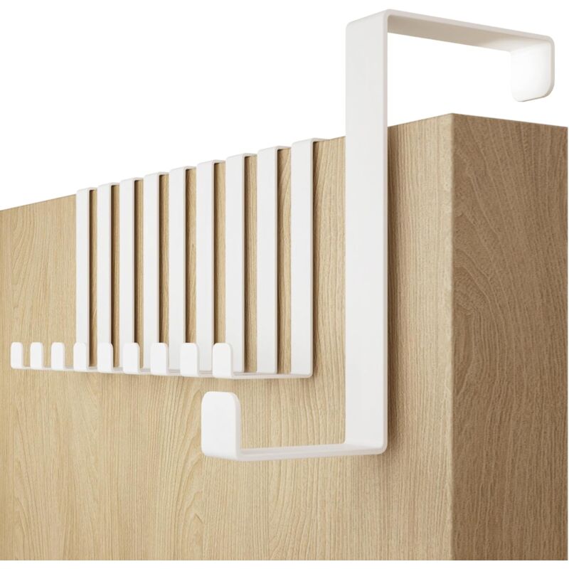 10 Ganci Da Porta Bianchi Super Resistente - Ideali Per Appendere Cappotti, Asciugamani E Molto Altro - Foto 12