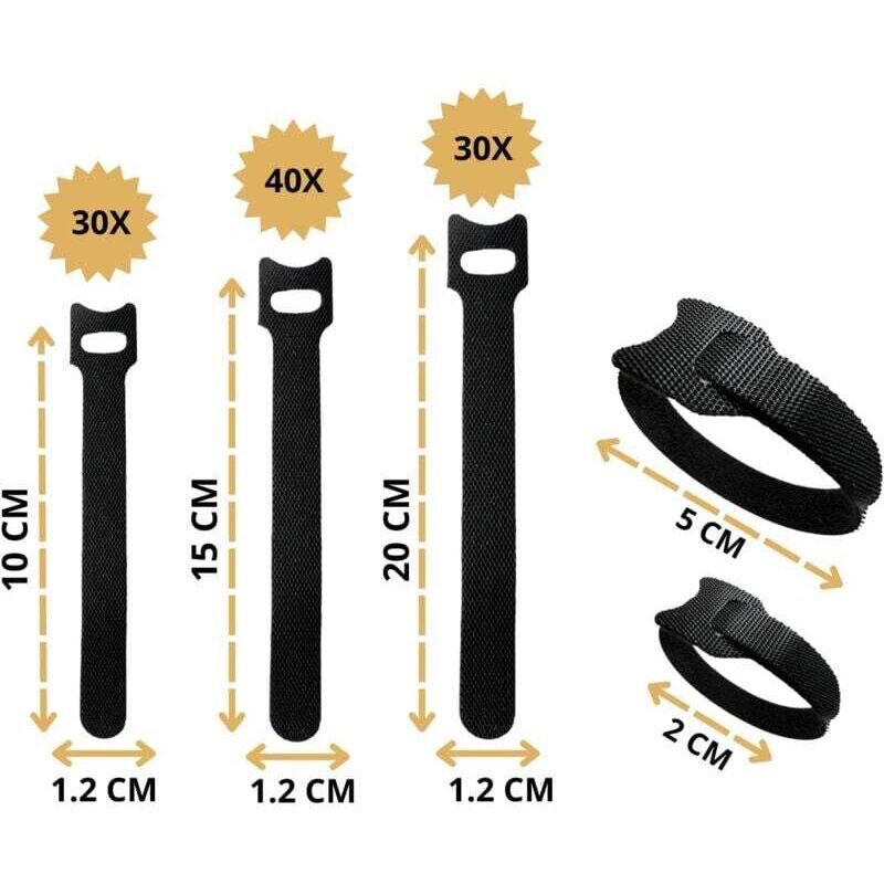 Fascette Con Velcro RND In Polypropylene, 10m X 20 Mm, Col - Foto 9