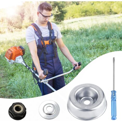 Testina Decespugliatore In Alluminio - Con 4 Fili, Per Tagliaerba E Decespugliatori