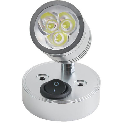 Luce LED In Rame Da 12 V. Dimmerazione Touch O Interruttore A Pressione. Fornita Con Staffe Di Montaggio. Illuminazione A 12 V Per Camper, Autocaravan E Barche. - Italia - Foto 6