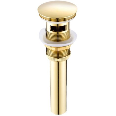 Piletta Di Scarico Pop-up Senza Troppopieno, Piletta In Ottone, Tappo - Foto 5