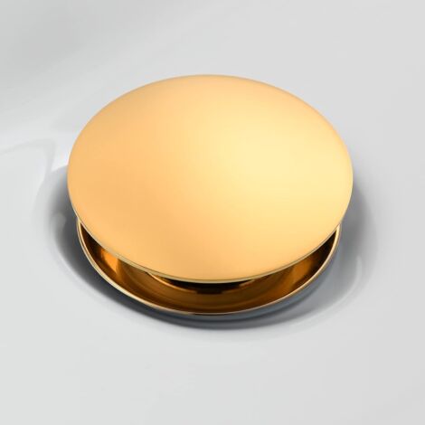 Piletta Di Scarico Pop-up Senza Troppopieno, Piletta In Ottone, Tappo - Foto 4