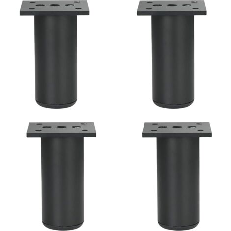 SoBuy Supporto monitor pc da scrivania per 2 monitors angoli girevole con 2 cassetti e gomma antiscivolo in legno massello di bambù BBF04-N