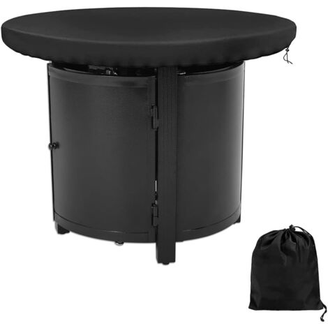 Copertura Per Braciere E Falò – Rotonda 50x43 Cm – Impermeabile In Oxford 500D Con Fodera PU