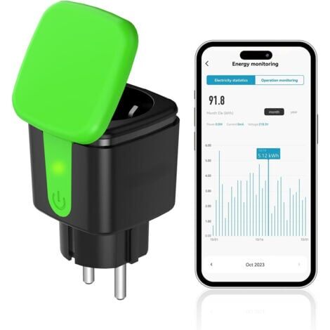Presa Smart 5GHz Wifi, ANTELA Presa Intelligente (Type F), Smart Plug