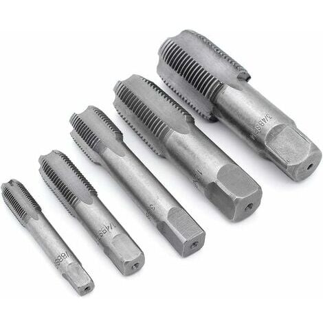 Set Di Rubinetti Metrici Da 8 Pezzi - Rubinetto Con Filettatura Metrica Regolabile A Mano Con Chiave M3 M4 M5 M6 M8 M10 M12 13thirteen 78882903