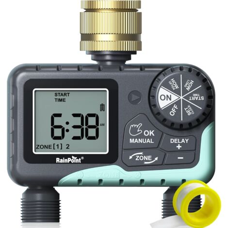 Contatore Acqua Giardino 4 Modalità Risparmio Idrico per Piante