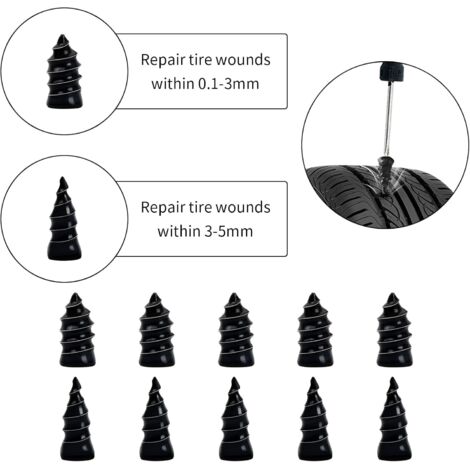 Kit Riparazione Pneumatici XPEX - 21 Pezzi Con Chiodi In Gomma, Cacciavite, Per Auto, Moto E Bici
