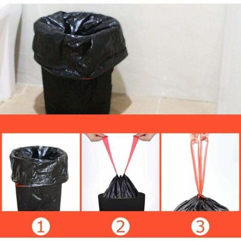 Sacchi Per Spazzatura 120L - 10 Pezzi, Blu, LDPE, Per Carta Riciclata - Foto 3