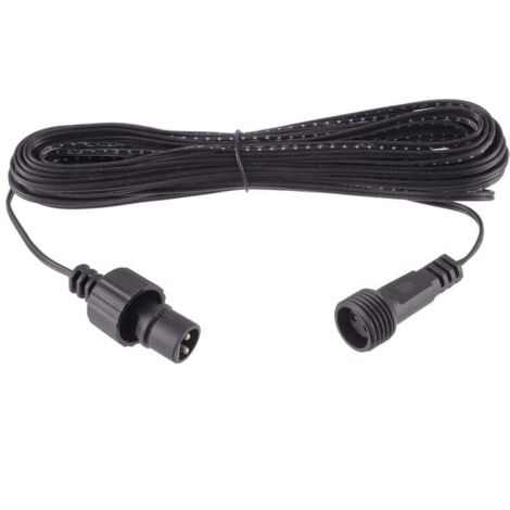 Cavo Prolunga Luci Natale 5m - IP65 Impermeabile | 2 Pin | Per Luci Ghiacciolo, Globe E Giardino