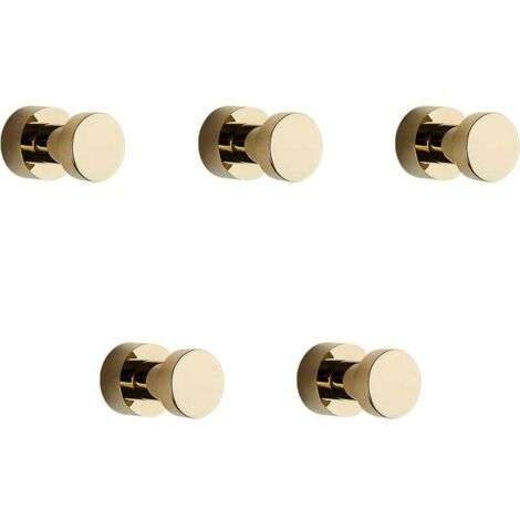 Set di 8 ganci per asciugamani da bagno (trasparenti