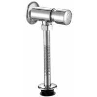 Valvola Di Scarico Per Orinatoio - Cromata, A Pulsante, Con Ritardo Manuale