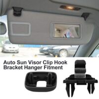 Clip Per Visiera Auto Audi - Compatibile Con A1, A3, A4, A5, Q3, Q5, Nero, Ricambio