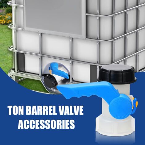 IBC Tank Auslaufadapter 60mm - Robuster Adapter Für Regenwassertanks Und Container