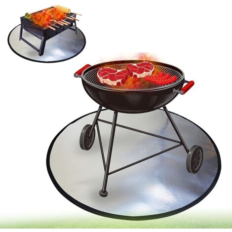 Tolare Feuerschutzmatte 61cm - Hitzebeständige Unterlage Für Feuerstelle & Grill