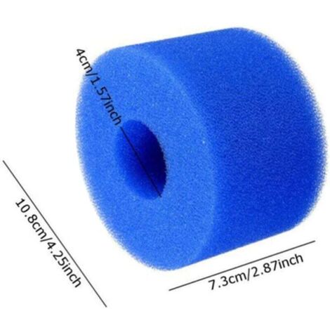 2 Piezas Filtros Esponja Reutilizables Para Spas Intex - Reemplazo Cartucho S1, Lavables, Ahorro A Largo Plazo