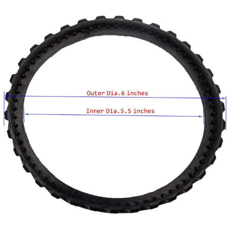 2 Piste Adattabili Per Pneumatici Zodiac MX6 MX8 MX9, Robot Pulitore Piscina Baracuda R0526100 86945631 - Foto 10