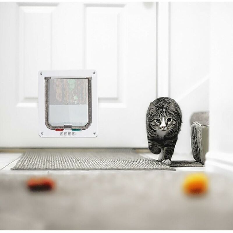 Gateras Para Puertas De Aluminio Relaxdays Gatera Para Mosquitera, Gatos Y Perros Pequeños, 29 X 24 Cm Iman Puerta Para Mascotas Automatica Negro 70739360 Comedero Gato Automatico