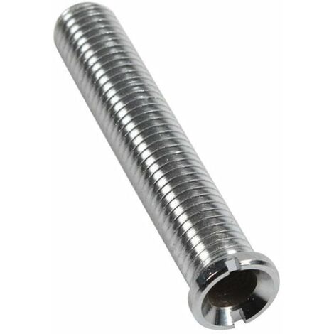 Ulisem 1 Tornillo para cesta de fregadero, 70 mm, tornillo de drenaje de acero inoxidable, accesorios de fijación, tornillo para fregadero, cesta para fregadero, colador, tapón para lavabo de cocina, 