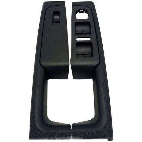 Para Skoda Superb marco del reposabrazos de la manija de la puerta izquierda y derecha, negro