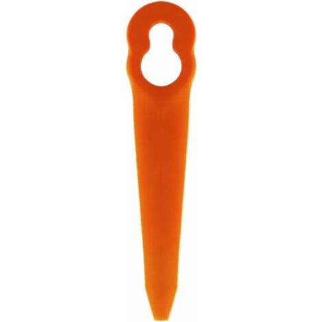 Paquete de 100 cuchillas compatibles con Stihl PolyCut 2-2 PolyCut 3-2, FSA 45 FSA 57 FSE 52, cuchillas de plástico para cortadora de bordes inalámbrica Stihl