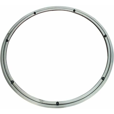 Ulisem Rodamiento de bolas giratorio silencioso, base de metal giratoria, rodamiento de placa giratoria para mesa de comedor, para trabajo pesado (ø50 cm/20 pulgadas)