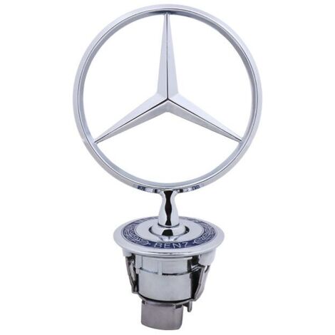 Insignia del emblema del logotipo del capó de Mercedes Benz para W124 W202 W203 W208 W210/44mm Cisea Ulisem