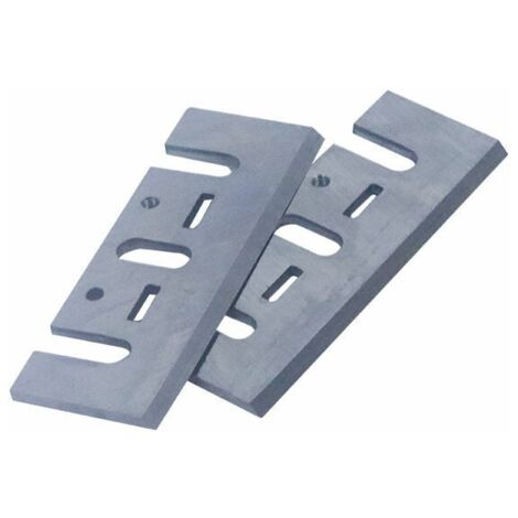 Cuchillas para cepillo eléctrico Ulisem, 82 x 28 x 3 mm, 2 unidades