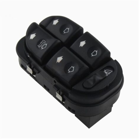 Interruptor de elevalunas eléctrico para coche, interruptor de control de elevalunas eléctrico 97BG14A132AA/97BG-14A132-AA/97BG 14A132 AA, apto para Ford Mondeo MK2 1996-2000 (1/4)