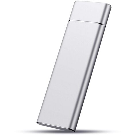 Carcasa de disco duro YMYNY, carcasa SSD M.2 NGFF USB C USB3.0 de alta velocidad de transferencia de 5 Gbps, carcasa de disco duro externo de metal tipo C USB 3.1 de 10 Gbps para Win 7 10 para iOS (pl (1/5)