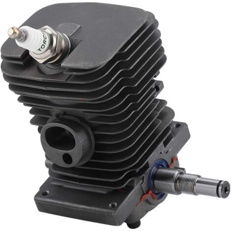 Bloque de motor, cilindro de motor de 38 mm, pistón y cigüeñal para motosierra STIHL MS170 MS180 018