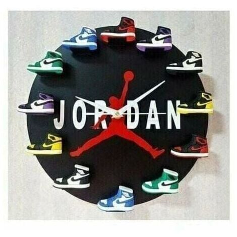 Reloj de pared AJ1-12 de 30 cm para el hogar, reloj con esfera para sala de estar, dormitorio, oficina, cafetería, bar, decoración, fondo negro (1/5)